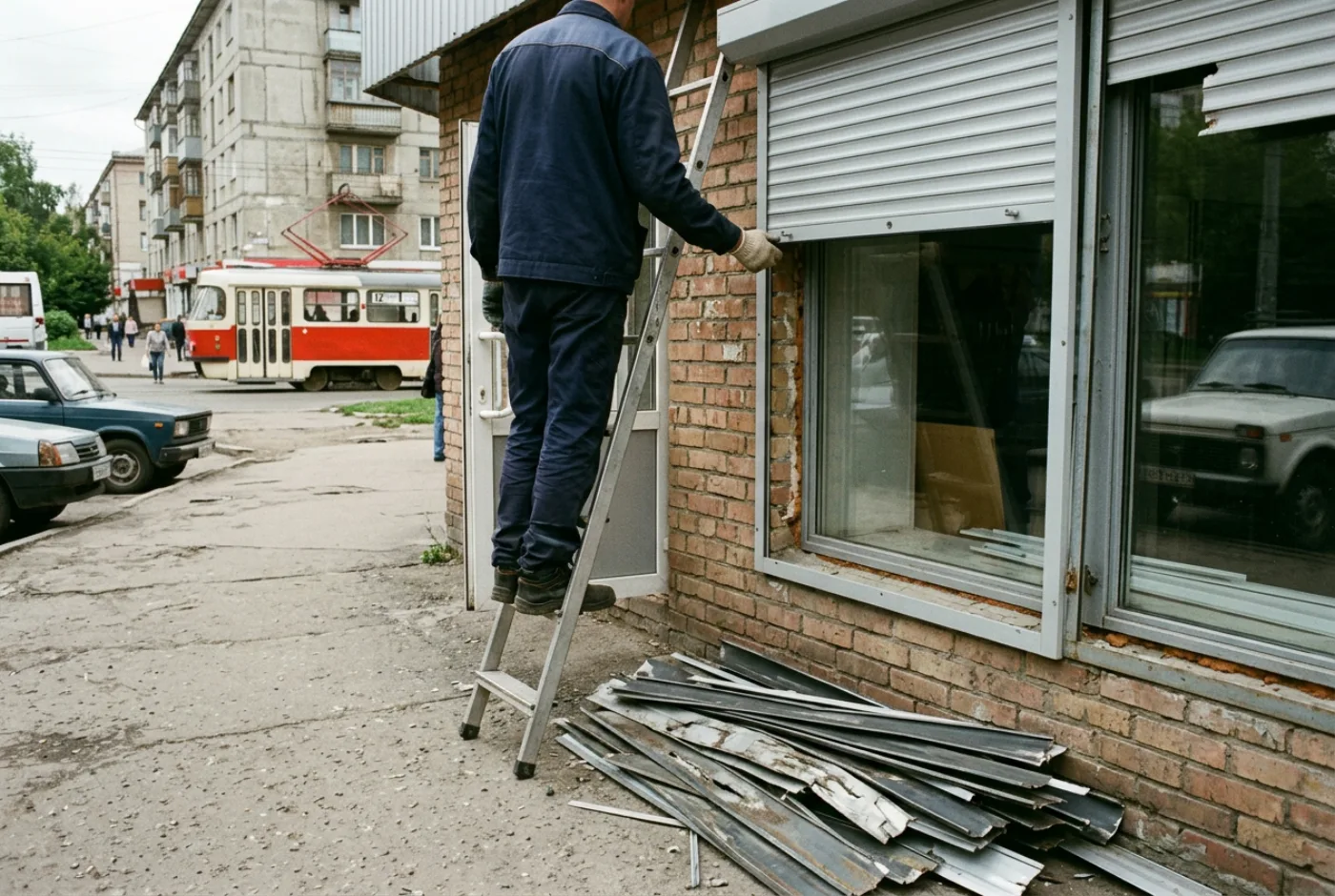 Замена рольставней в Орле